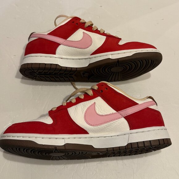 New Nike Dunk Low Premium Bacon - Women's Size 8 (FB7910-600) Red Pink RARE - Picture 10 of 15